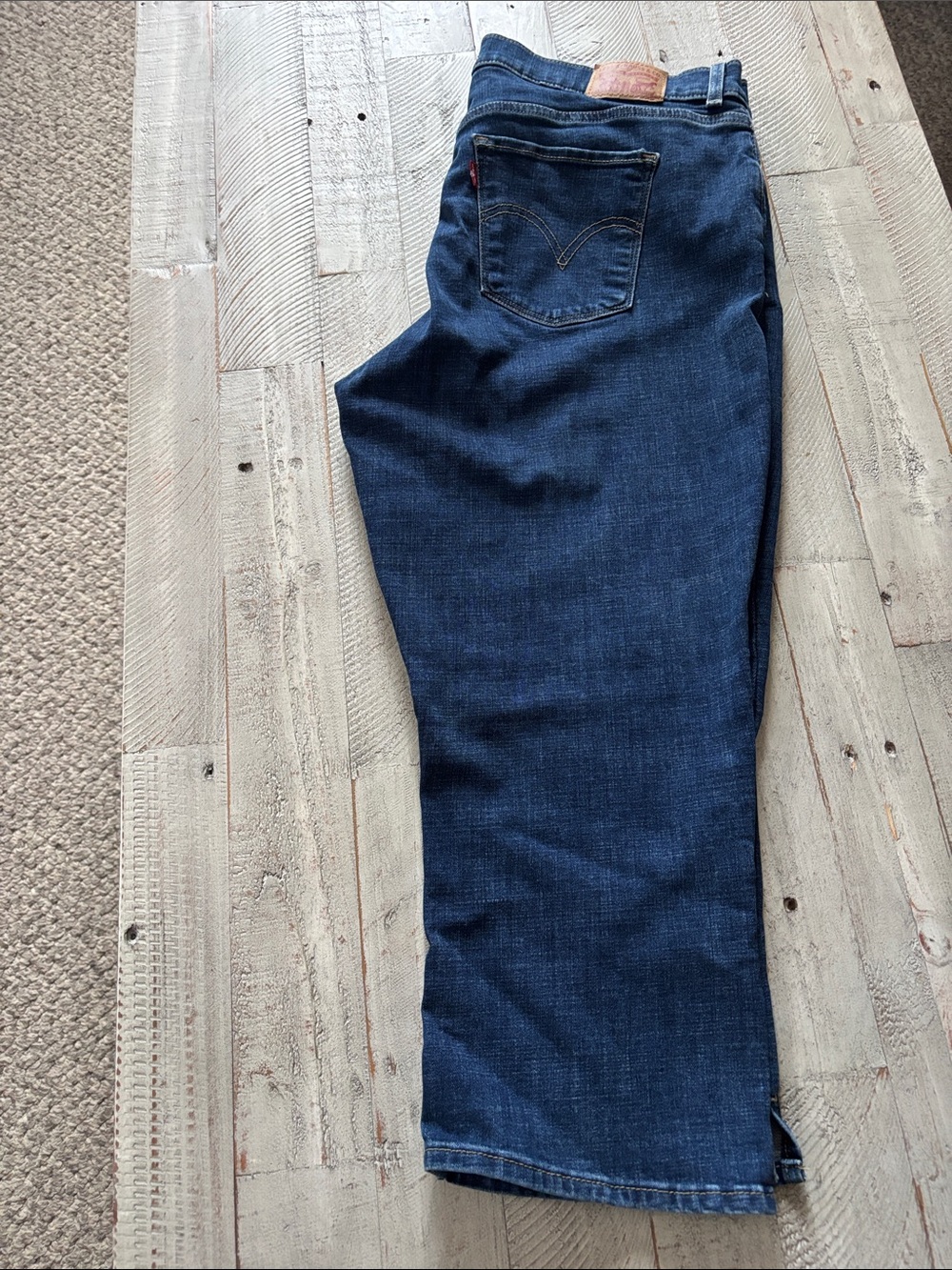 Levi's Women's Dark Wash Classic Capri Jeans